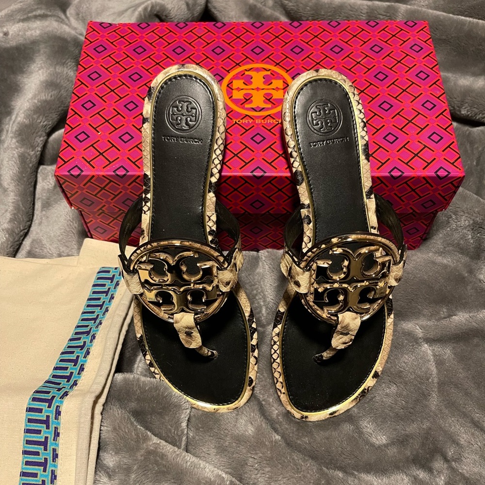 Tory Burch Metal Miller Sandal